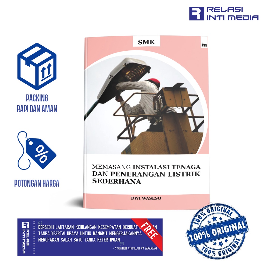 Jual Buku Memasang Instalasi Tenaga Dan Penerangan Listrik Sederhana