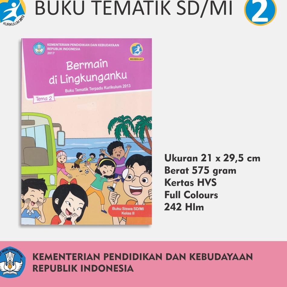 Jual Garansi Aman Buku Tematik Kelas Buku Pelajaran Sd Kelas