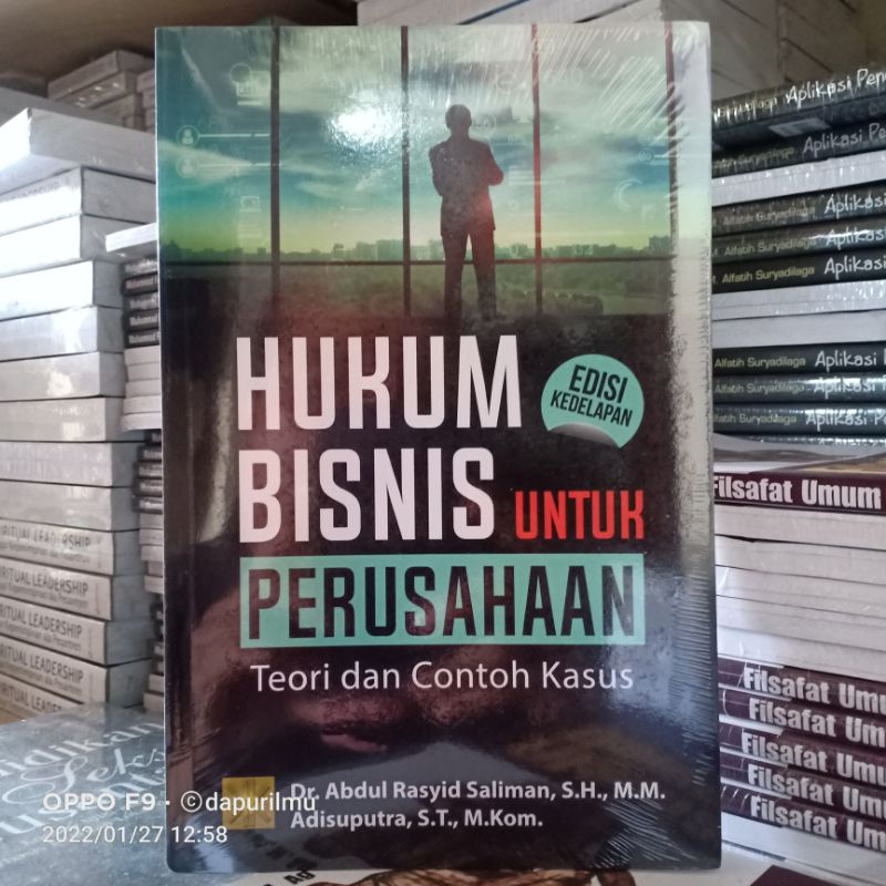 Jual Buku Original Hukum Bisnis Untuk Perusahaan Teori Dan Contoh