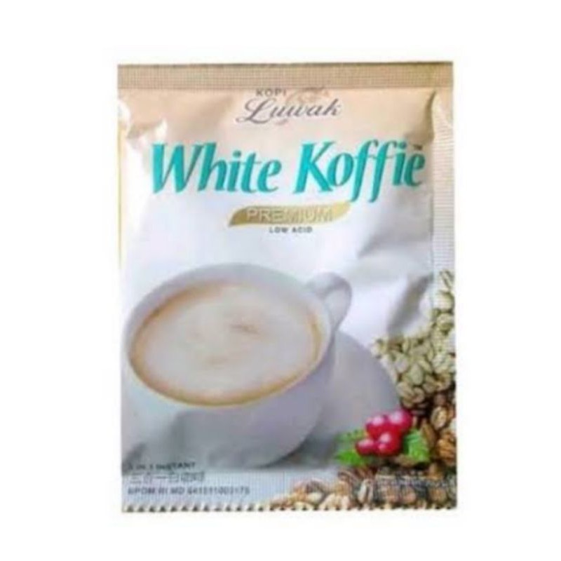 Jual Kopi Luwak White Koffie Original Sachet X Gr Shopee Indonesia