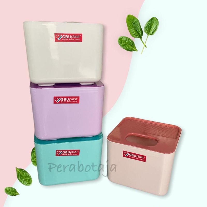 Jual Tempat Tisu Box Gbu Kotak Tissue Livia Warna Tissu Dispenser