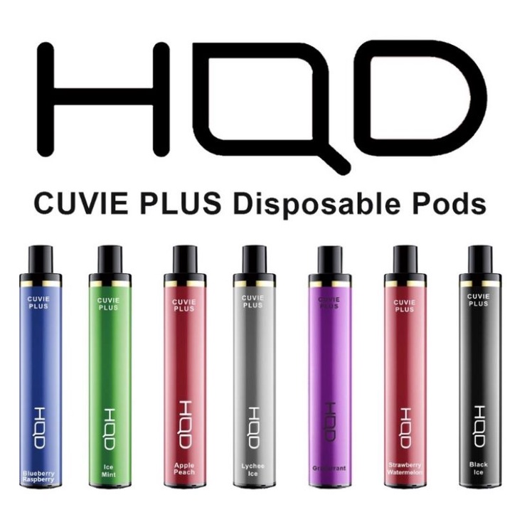 Jual Bisa Cod Hqd Cuvie Plus Vape Vapor Sekali Pakai Disposable