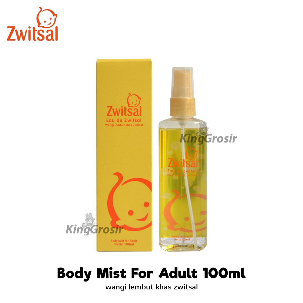 Jual Zwitsal Body Mist 100ml Eau De Zwitsal Parfum Untuk Dewasa