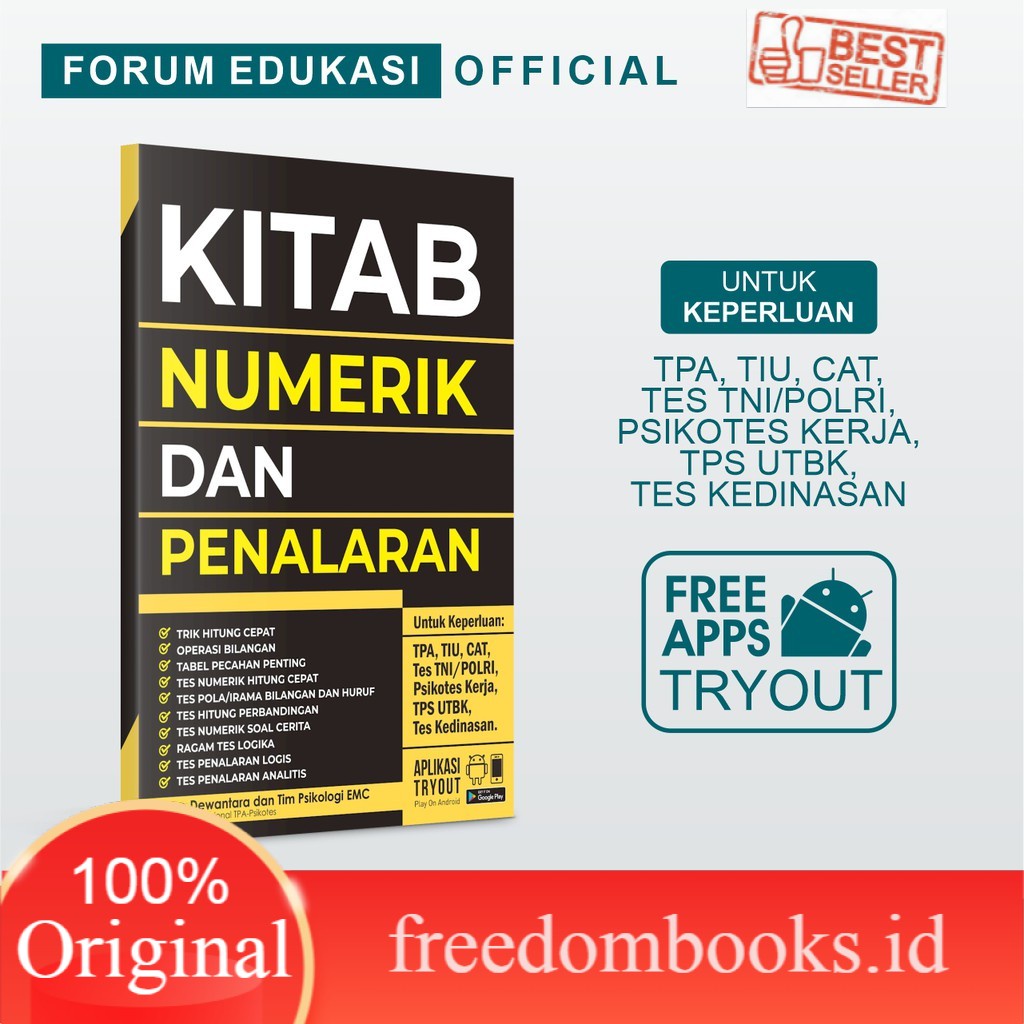 Jual Kitab Numerik Dan Penalaran Terbaru Shopee Indonesia