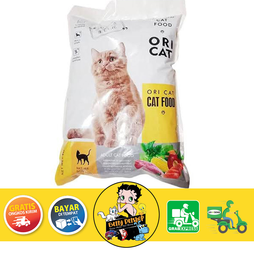 Jual ORICAT ORI CAT KOTAK MAKANAN KUCING REPACK ADULT 800gr Shopee