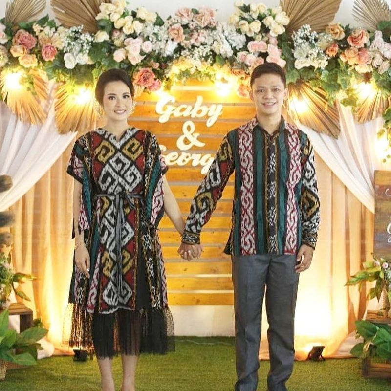 Jual Couple Tenun Seragam Keluarga Tenun Shopee Indonesia