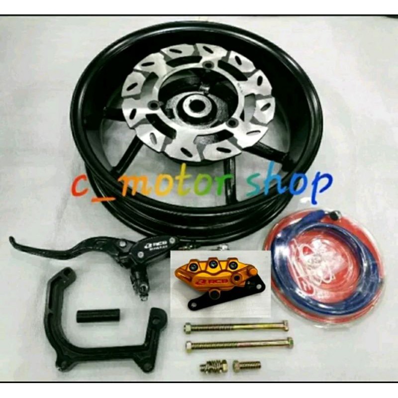 Jual Paket Cakram Belakang Aerox Velg Vnd Aerox Plus Kaliper Rcb Aerox