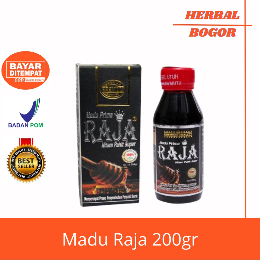 Jual MADU PRIMA RAJA HITAM PAHIT 200gr Shopee Indonesia