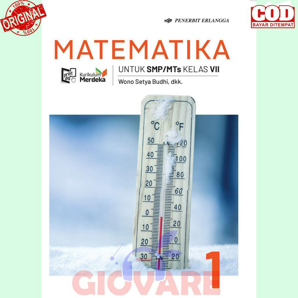 Jual Buku Matematika Kelas Erlangga Kurikulum Merdeka Matematika