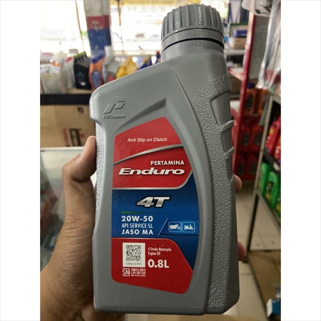 Jual OLI MESIN PERTAMINA ENDURO 4T 20W 50 800ml OLI 4T Pertamina Enduro