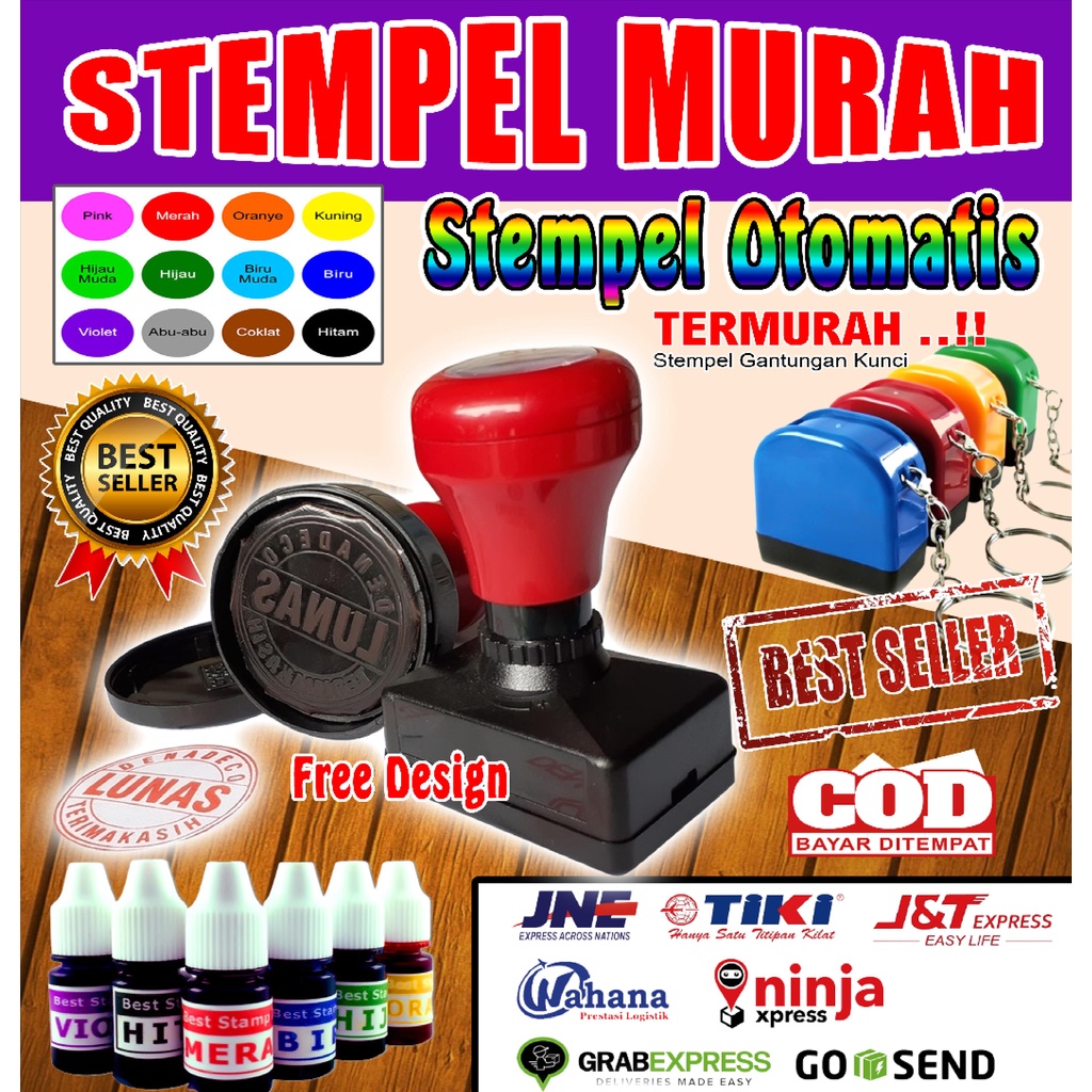 Jual Stempel Stempel Logo Stempel Lunas Stempel Nama Stempel Tanda