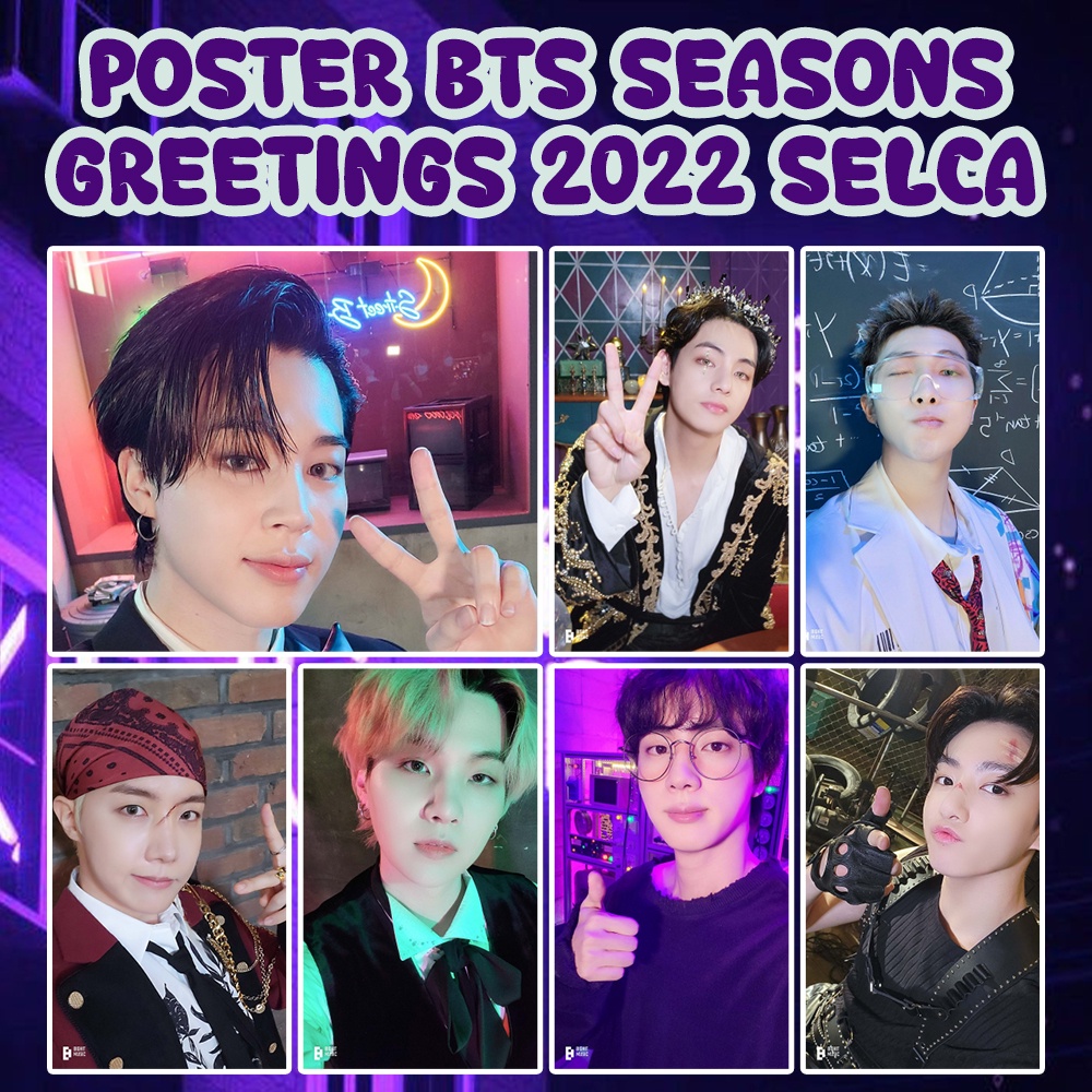 Jual Bebas Pilih Poster Photocard Bts Season Greeting A A