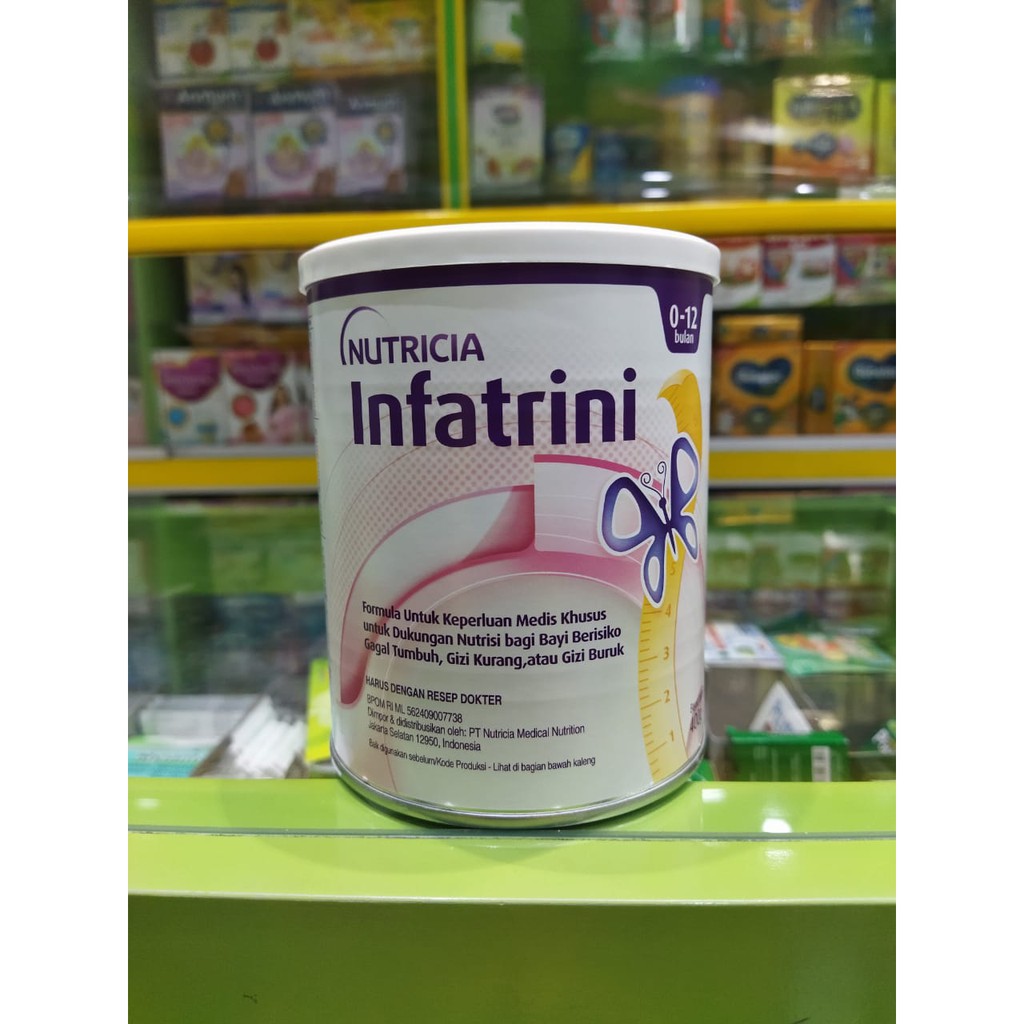 Jual Nutricia Infatrini Bulan Gram Kaleng Shopee Indonesia