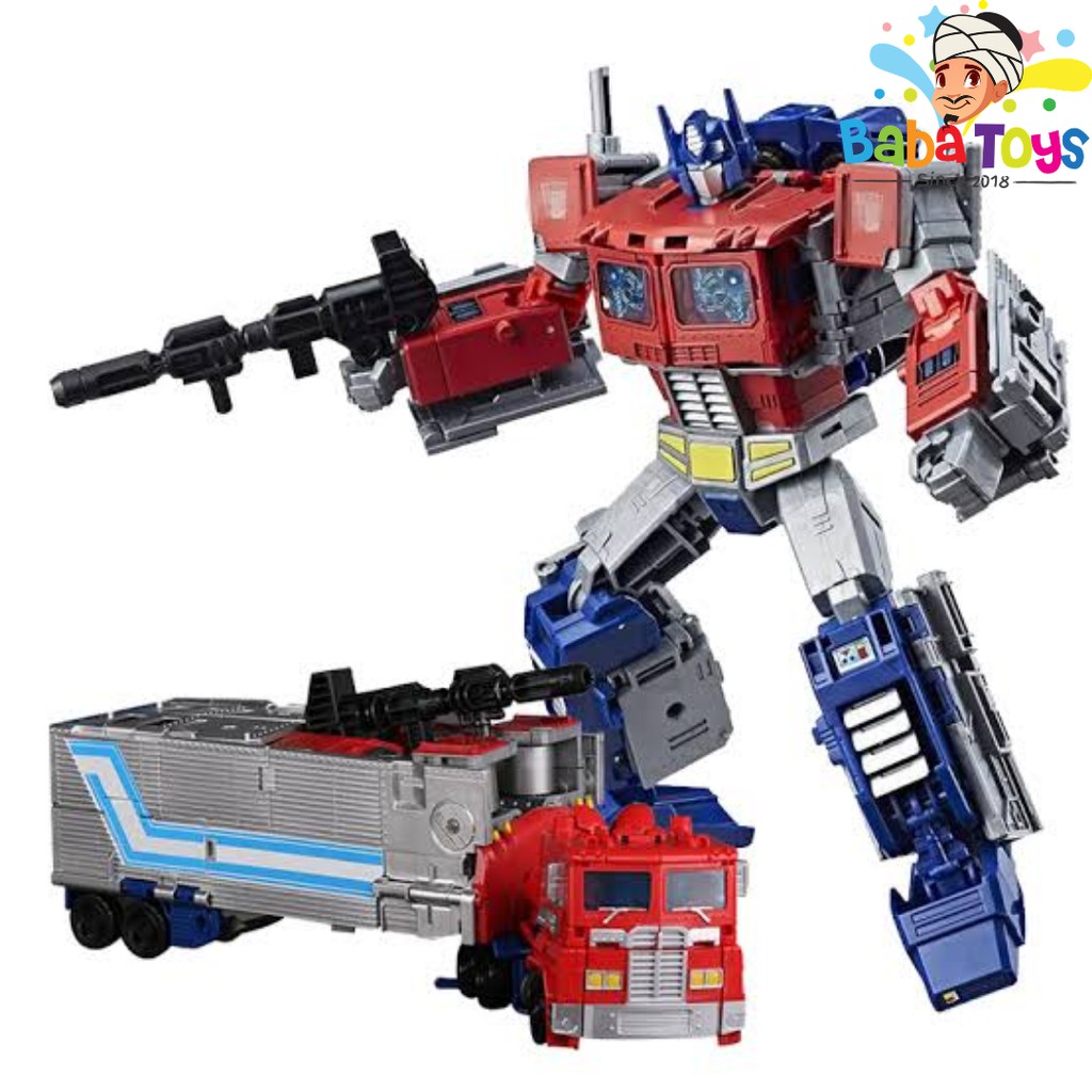 Jual Mainan Transformers BMB Aoyi Mech H6002 8 G1 Optimus Prime Flame