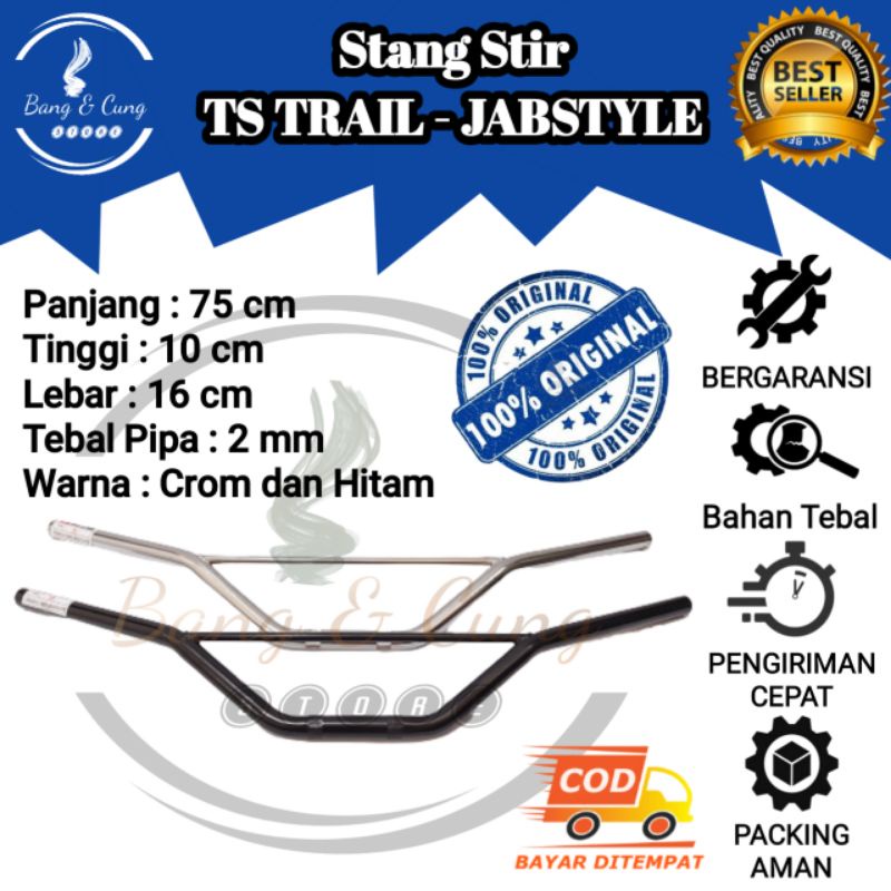 Jual B C Stang Setang Stir Setir Suzuki Ts Trail Motocross