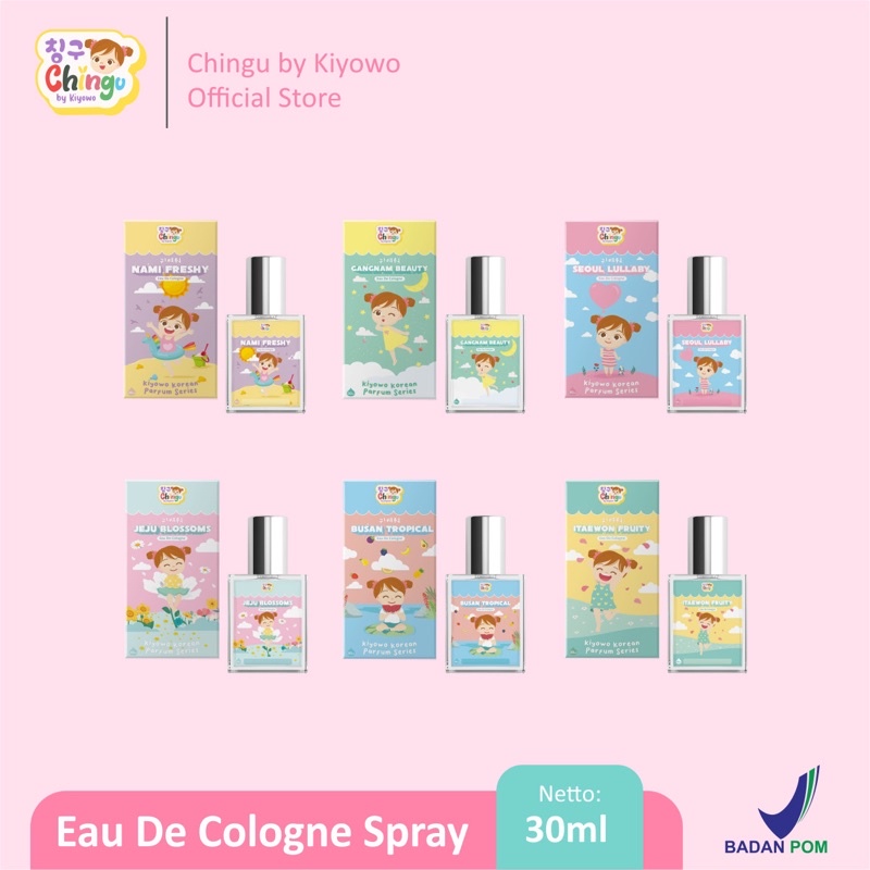 Jual PARFUM CHINGU X YEPPU YEPPU BY KIYOWO PARFUM KIYOWO SPRAY 30ML