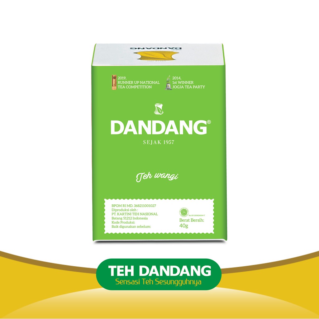 Jual Teh Dandang Hijau Gr Slop Isi Pcs Shopee Indonesia