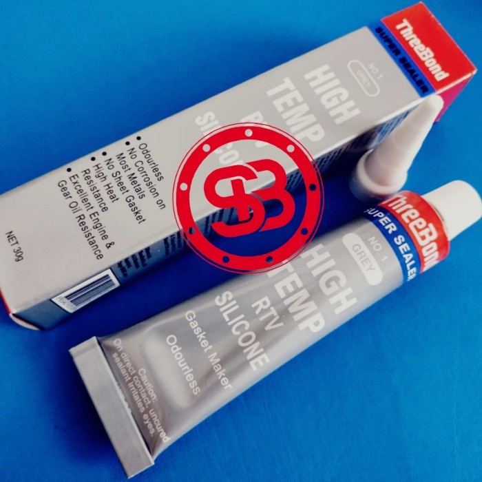 Jual Lem Threebond SUPER SEALER NO 1 HIGH Temp RTV Silicone Grey Abu