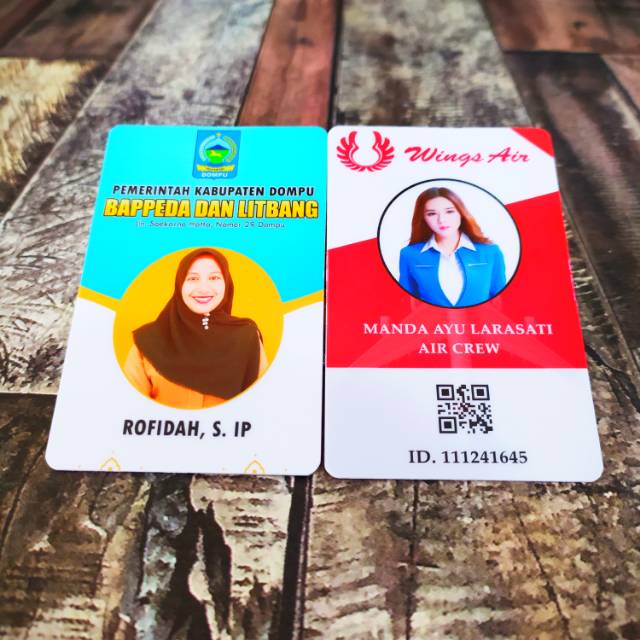 Jual Cetak Id Card Member Card Visitor Kartu Siswa Kartu