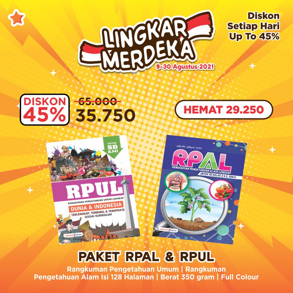 Jual Paket RPAL RPUL Set 2 Buku Lingkar Media Shopee Indonesia