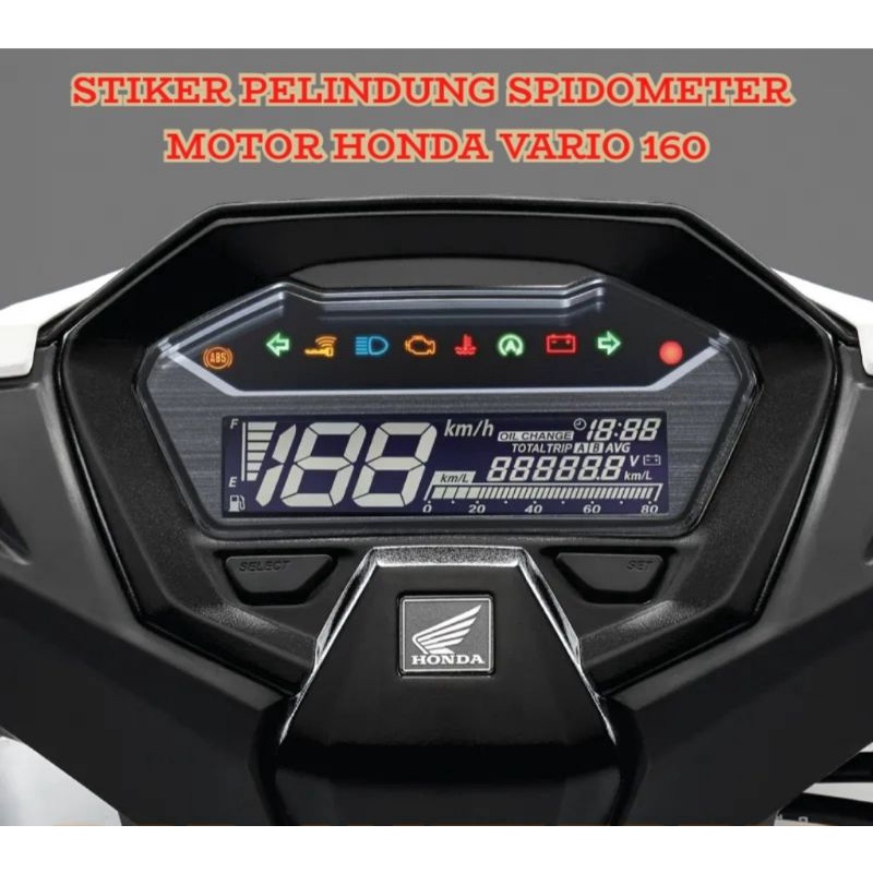 Jual Stiker Speedometer Vario 160 Stiker Pelindung Speedometer Vario