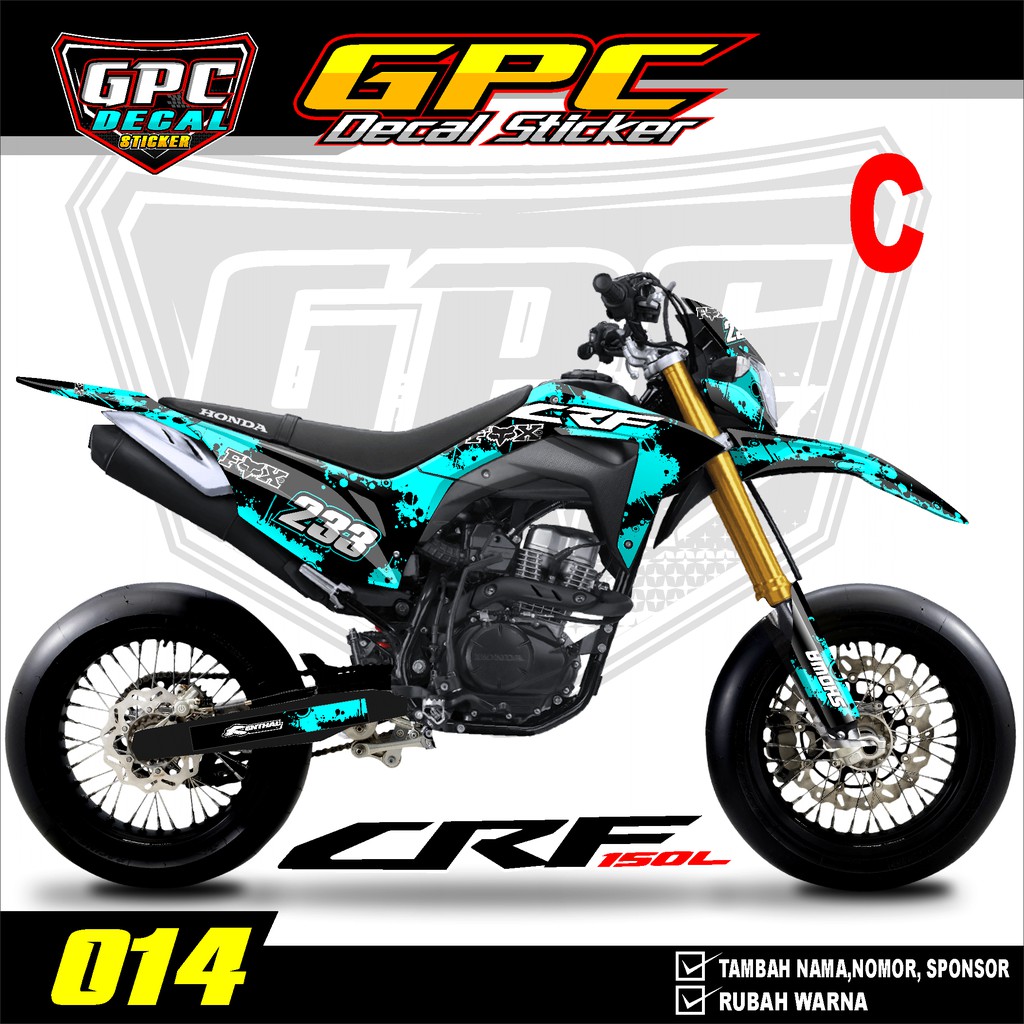 Jual Decal Sticker Crf L Fullbody Dekal Stiker Crf L Minimalis