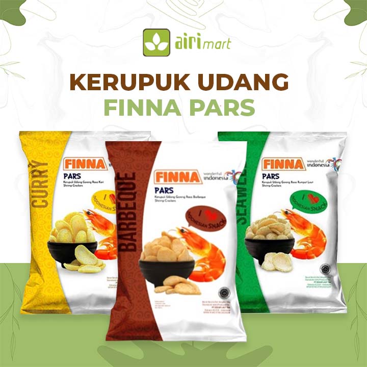 Jual Kerupuk Udang Finna Pars 40gr Kerupuk Rasa Shopee Indonesia