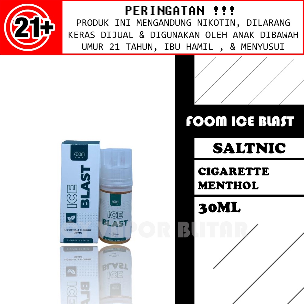 Jual Salt Saltnic Foom Icy Menthol Mg Ml Shopee Indonesia