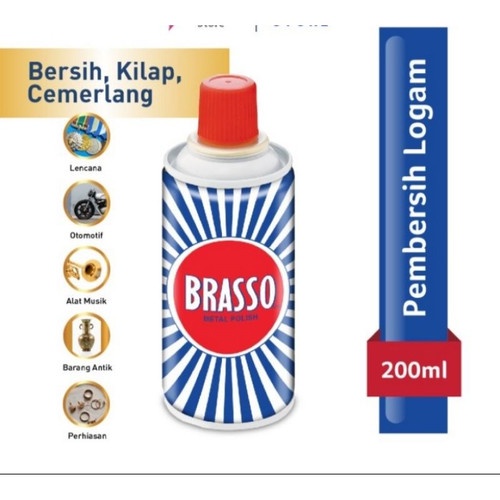 Jual Brasso Metal Polish Ml Pembersih Logam Karat Shopee Indonesia