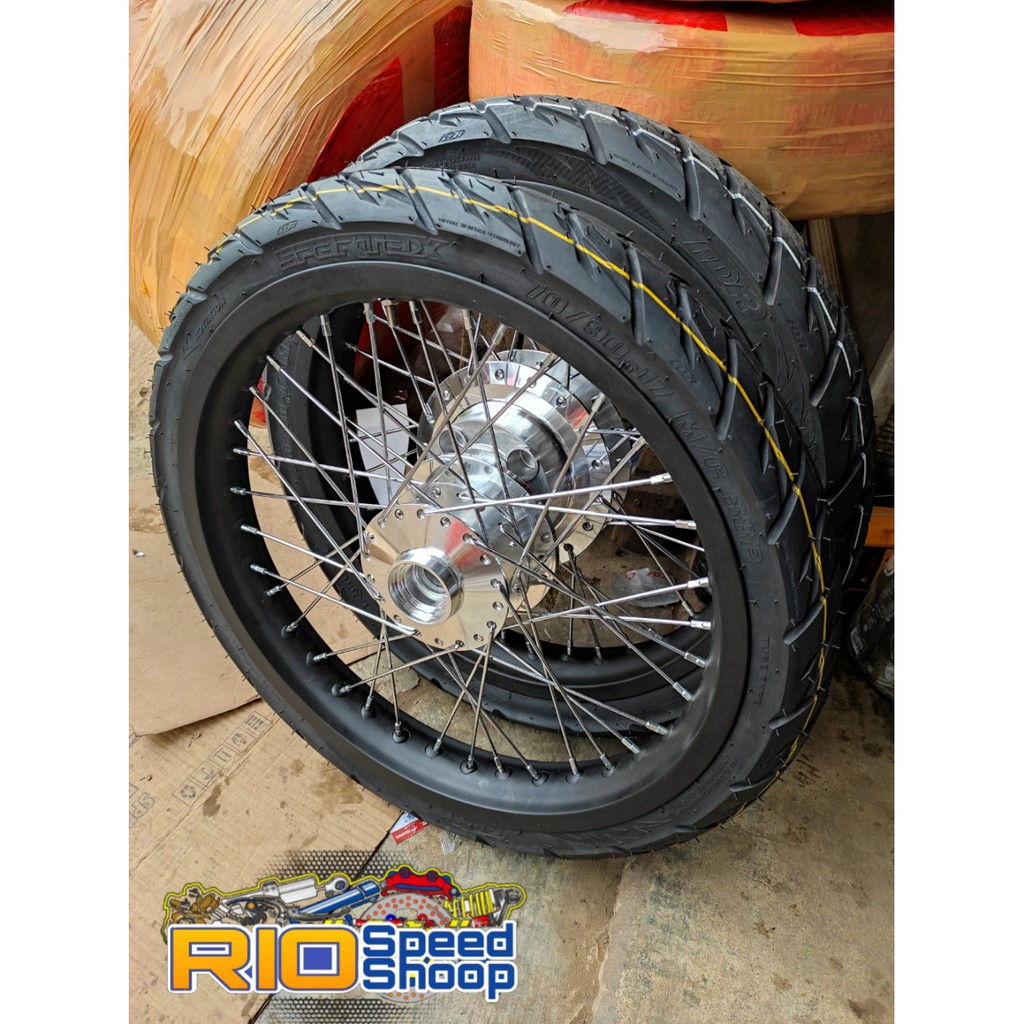 Jual Velg Jari Jari Megapro Ring Tapak Lebar Sepaket Plus