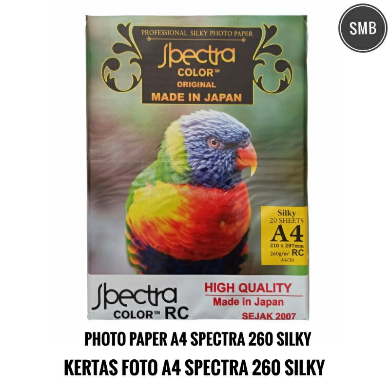 Jual Kertas Photo Spectra Silky A X Mm Lbr Shopee Indonesia