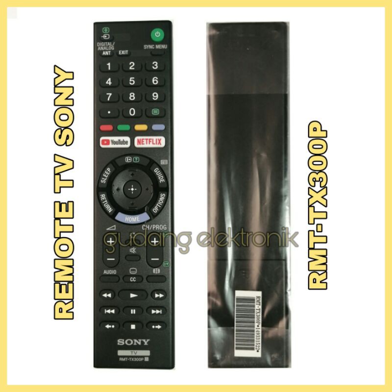 Jual Remote Tv Led Lcd Sony Original Rmt Tx P Shopee Indonesia