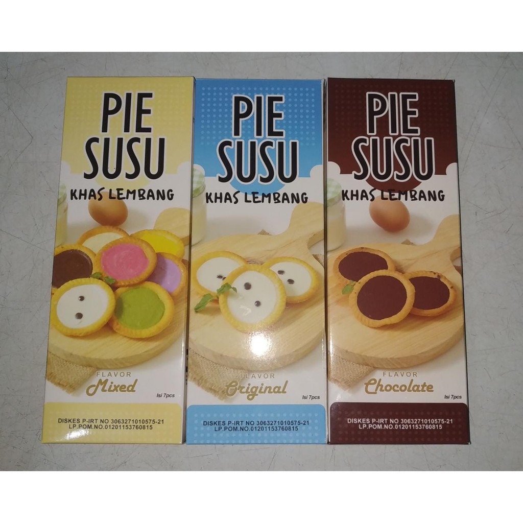 Jual Pie Susu Khas Lembang Isi Pcs Shopee Indonesia