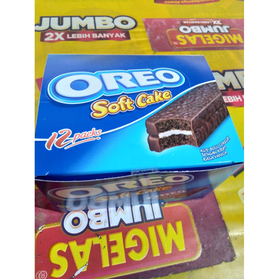 Jual Oreo Soft Cake 16 Gr Isi 12 Pcs Shopee Indonesia