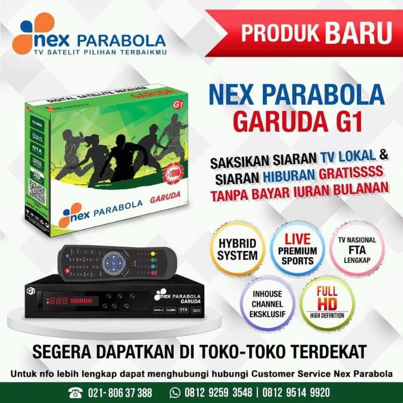 Jual Nex Parabola Garuda G1 Shopee Indonesia