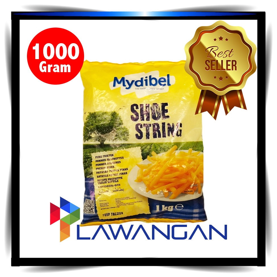 Jual Mydibel French Fries Shoestring Kentang Beku Besar Plawangan