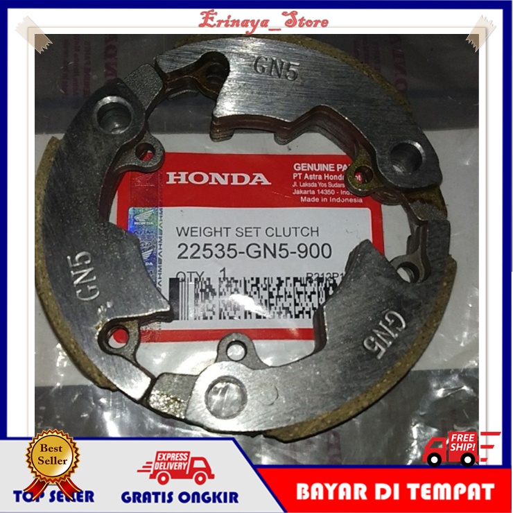 Jual ORIGINAL AHM Kampas Ganda Kopling Per Motor Honda Astrea Grand