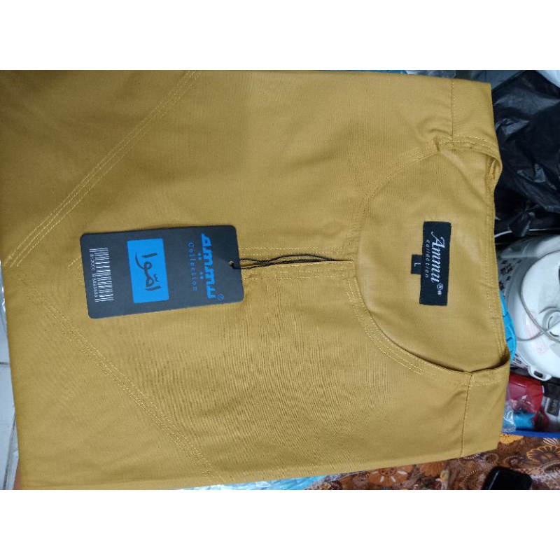 Jual Baju Koko Ammu Haibah Kerah Oman 100 Original Shopee Indonesia