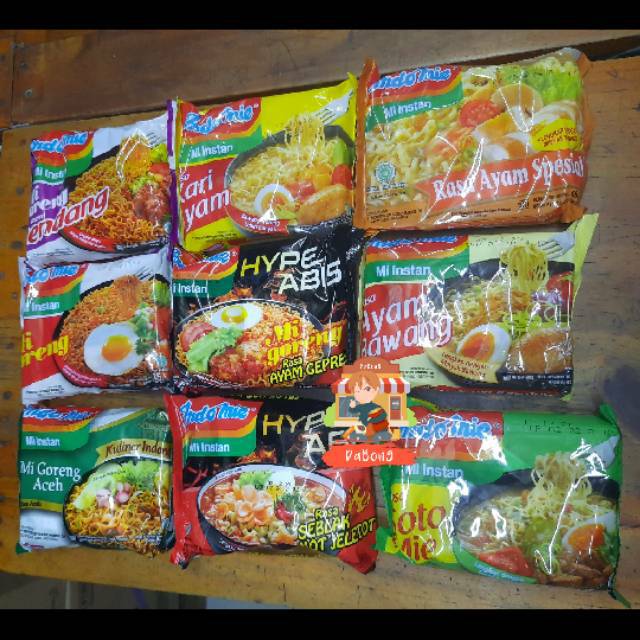 Jual INDOMIE ANEKA RASA GORENG REBUS HYPE ABIS Shopee Indonesia