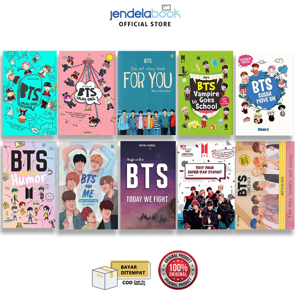 Jual Buku Bts Eufloria Bts Salah Gaul 2 Bts Fan Art Story Book For