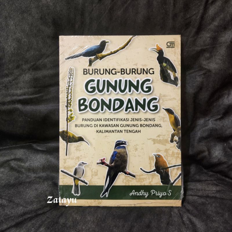 Jual BUKU PANDUAN JENIS BURUNG BURUNG BURUNG GUNUNG BONDANG