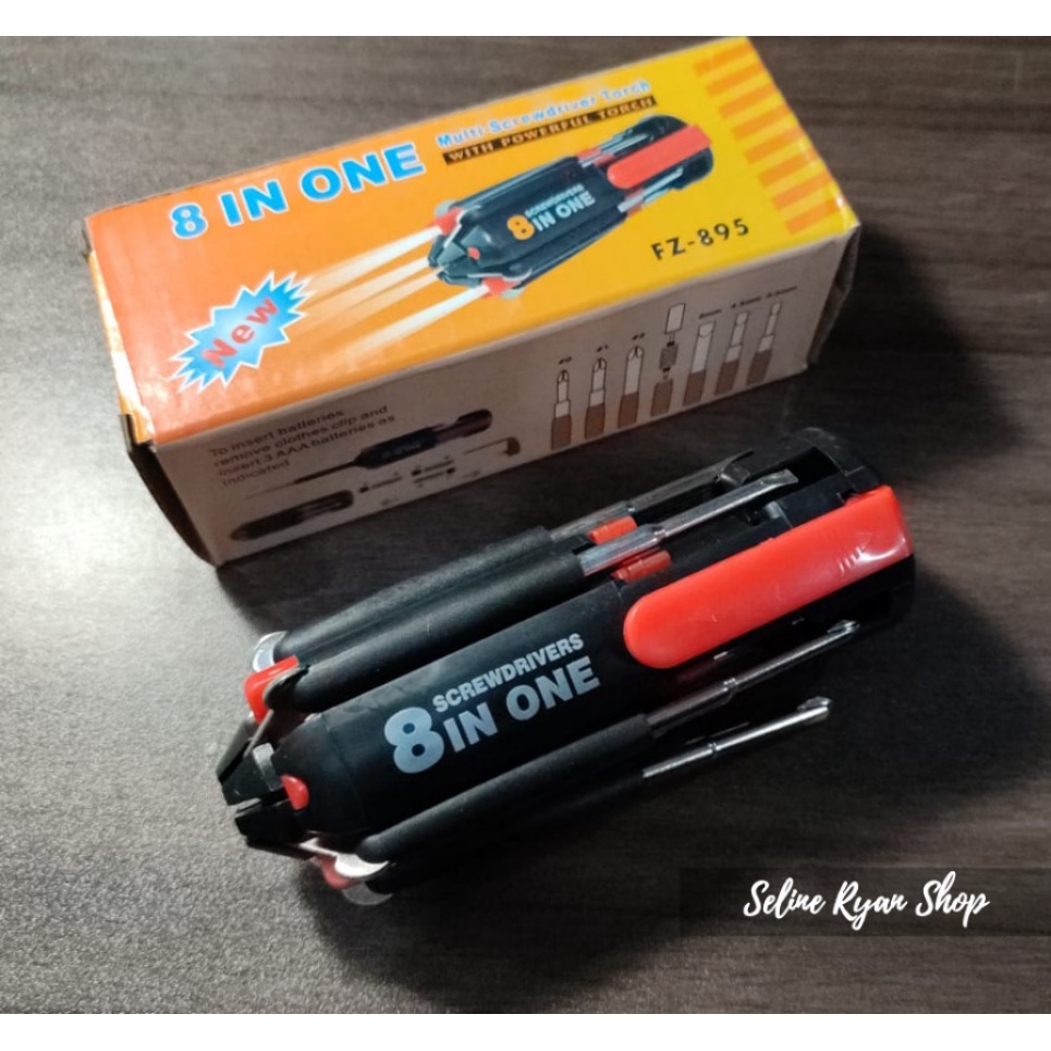 Jual Obeng Set Lipat In Plus Senter Shopee Indonesia