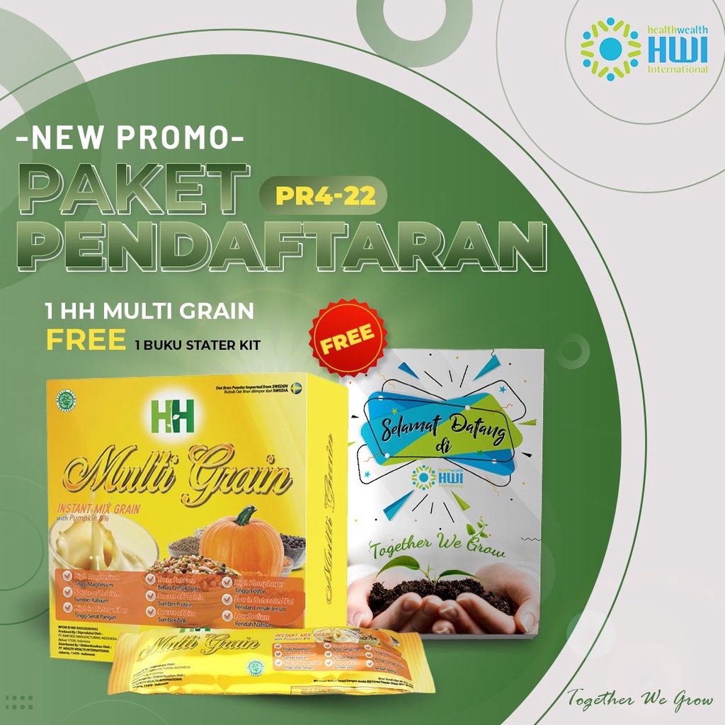 Jual Paket Promo Pendaftaran Member Hwi Original Produk Multivitamin