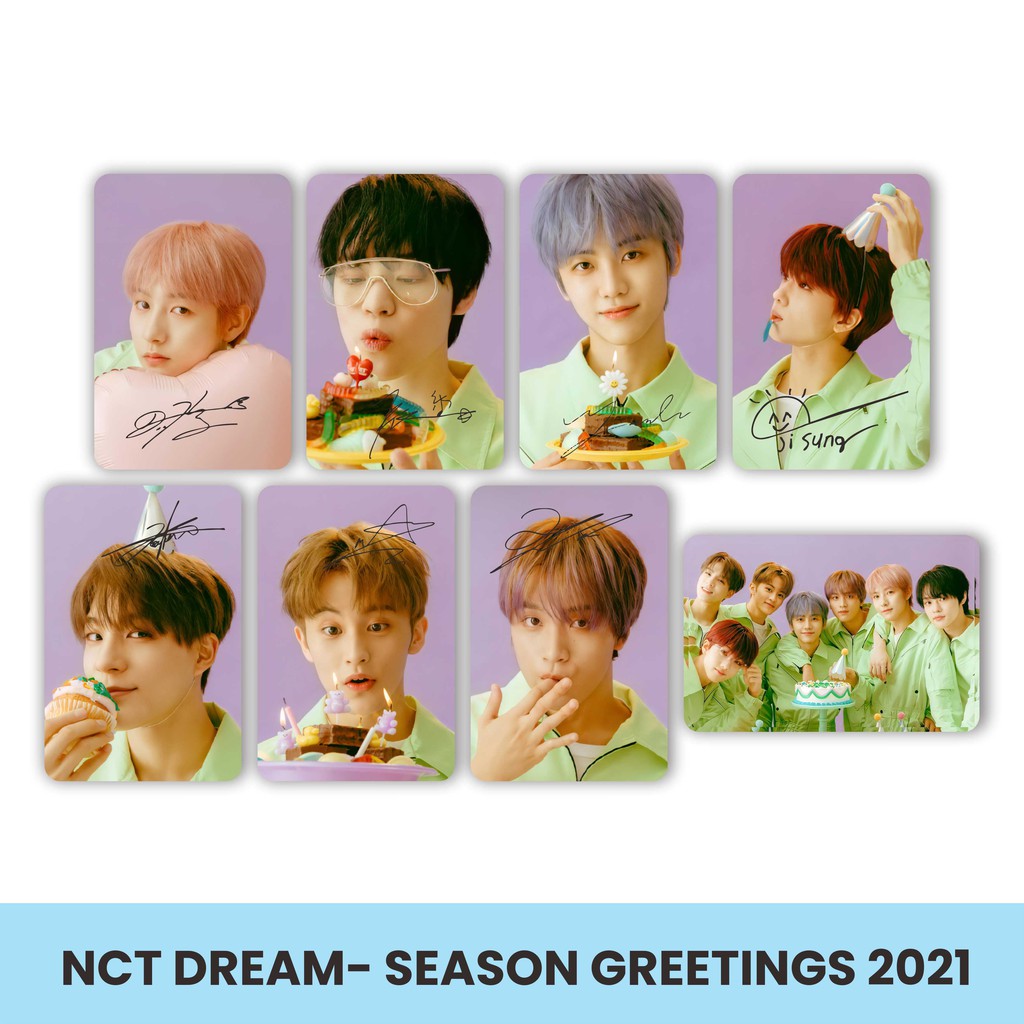 Jual Photocard KPOP NCT Dream Season Greetings 2020 TTD All Member