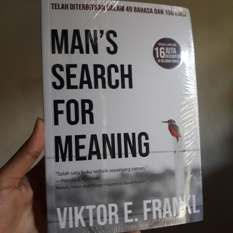 Jual Buku Mans Search For Meaning By Viktor E Frankl Shopee Indonesia