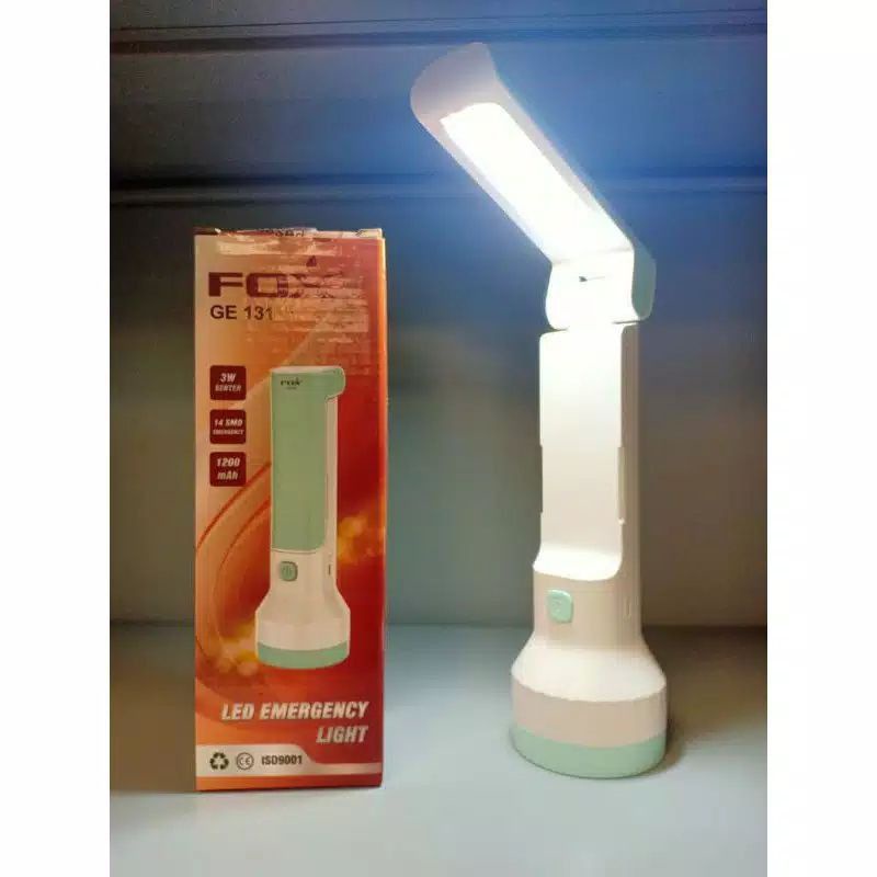 Jual Fox Senter Lampu Emergency LED Charge Cas GE 131 GE 131 Lampu