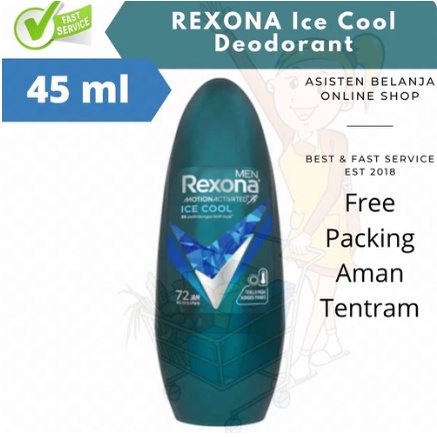 Jual Rexona Men Motion Sense Ice Cool 72jam 45ml 45 Ml Roll On