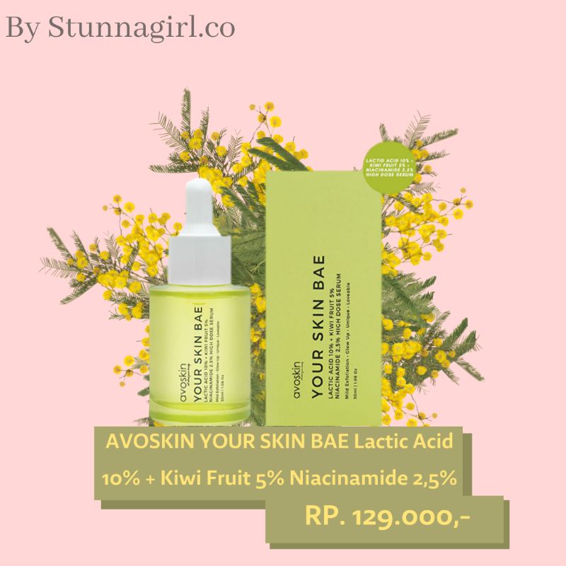 Jual Avoskin Your Skin Bae Lactic Acid Kiwi Fruit