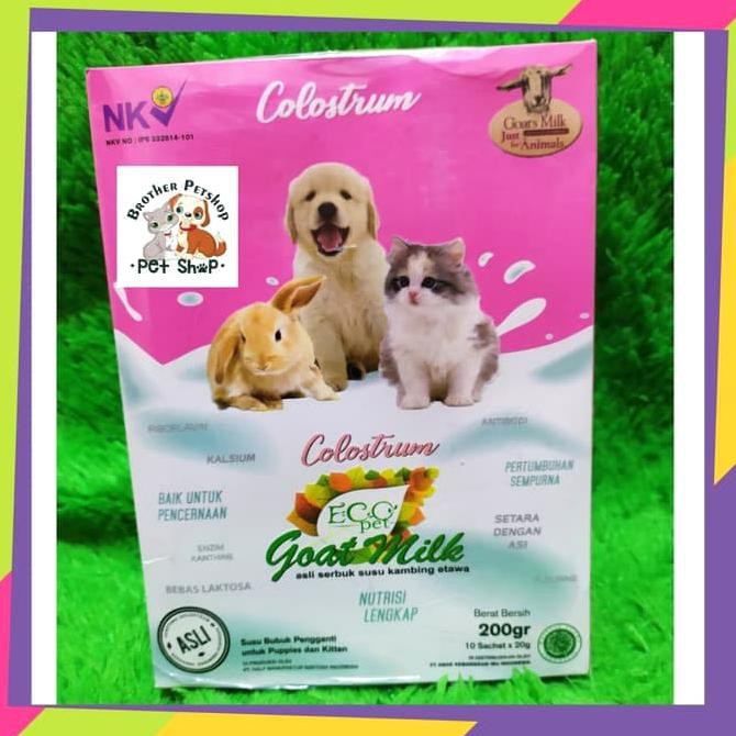 Jual Susu Kucing Anjing Ecopet Goat Milk Colostrum Box Royal Canin