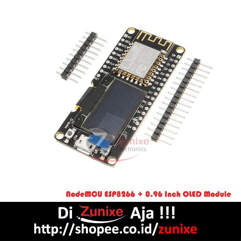 Jual Wemos Nodemcu Wifi And NodeMCU ESP8266 0 96 Inch OLED Module